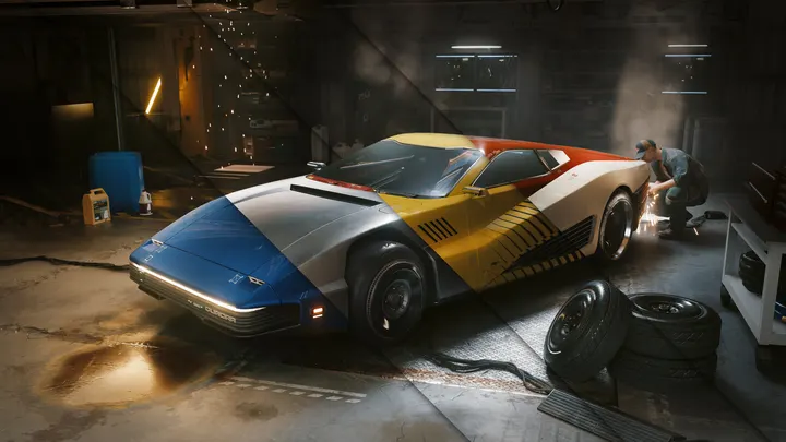 Cyberpunk 2077 — иллюстрация раздела